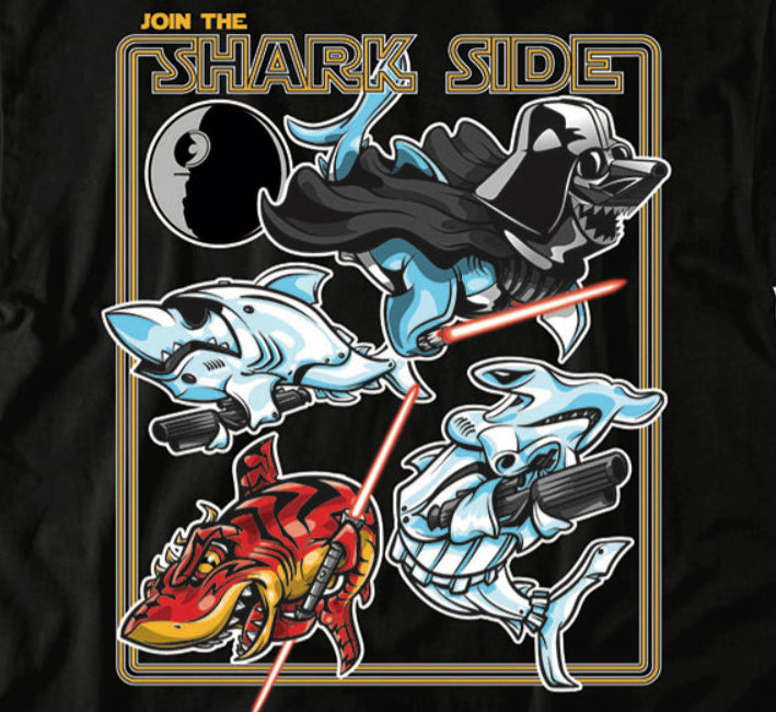 Kids Shark Side tee