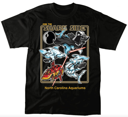 Adult Shark Side tee